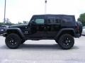 2009 Black Jeep Wrangler Unlimited X 4x4  photo #5