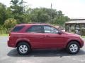 2008 Spicy Red Kia Sorento LX  photo #2