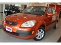 Sunset Orange - Rio LX Sedan Photo No. 1