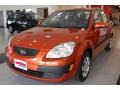 Sunset Orange - Rio LX Sedan Photo No. 2