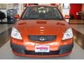 Sunset Orange - Rio LX Sedan Photo No. 10