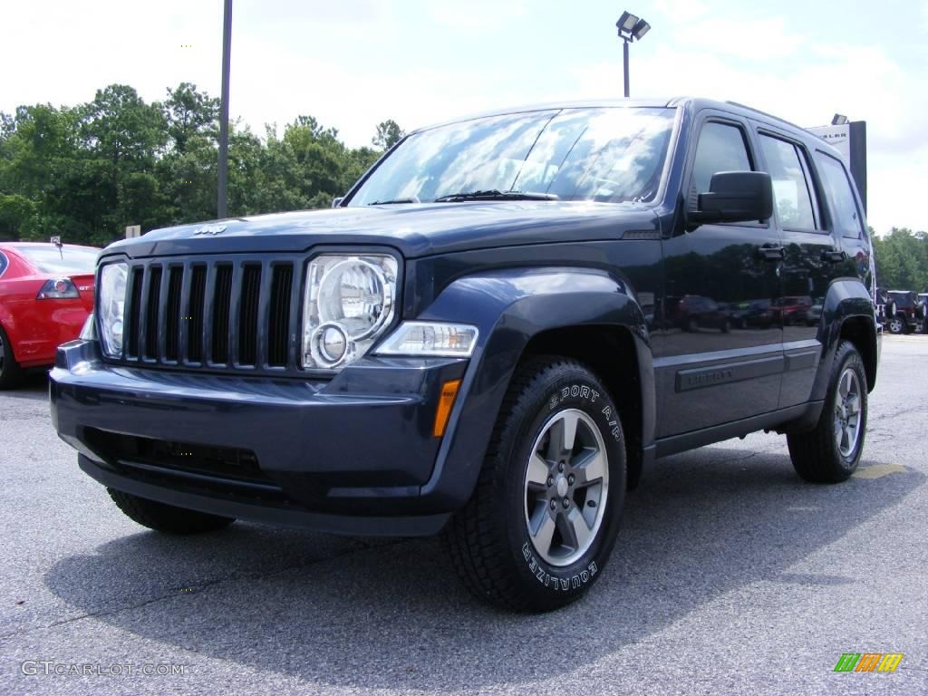 2008 Liberty Sport - Modern Blue Pearl / Pastel Slate Gray photo #4