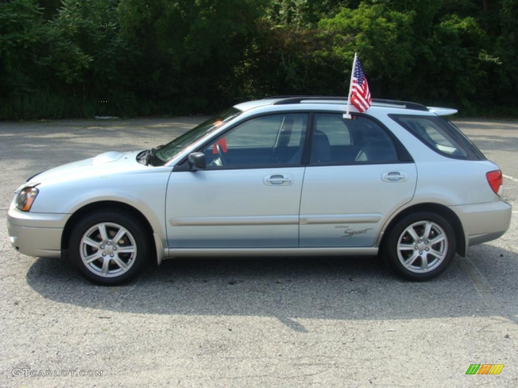 2005 Impreza Outback Sport Wagon - Aqua Blue Metallic / Gray Tricot photo #2