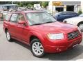 2006 Garnet Red Pearl Subaru Forester 2.5 X Premium  photo #3