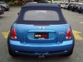 2008 Laser Blue Metallic Mini Cooper S Convertible  photo #26