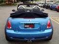 2008 Laser Blue Metallic Mini Cooper S Convertible  photo #27