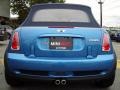 2008 Laser Blue Metallic Mini Cooper S Convertible  photo #28