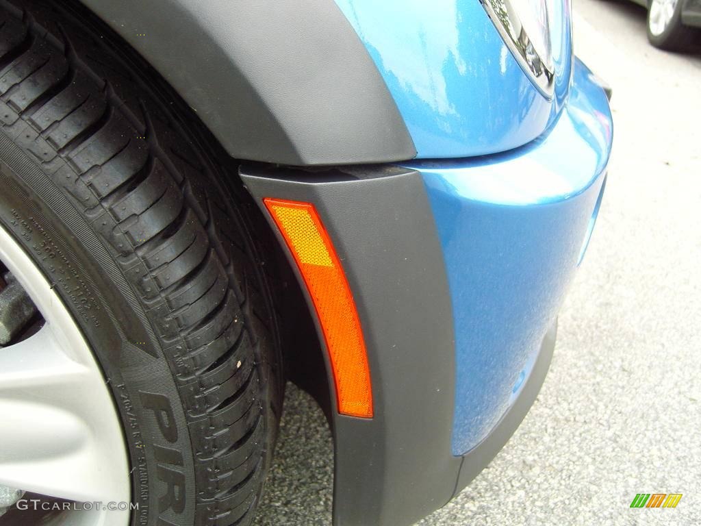 2008 Cooper S Convertible - Laser Blue Metallic / Blue/Carbon Black photo #55
