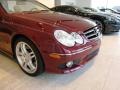 2008 Storm Red Metallic Mercedes-Benz CLK 550 Cabriolet  photo #6