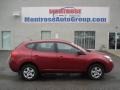 2009 Venom Red Nissan Rogue S AWD  photo #1