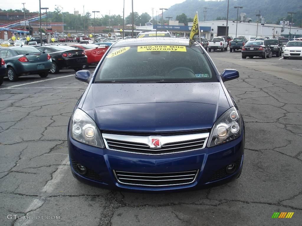 2008 Astra XR Coupe - Twilight Blue / Charcoal photo #15