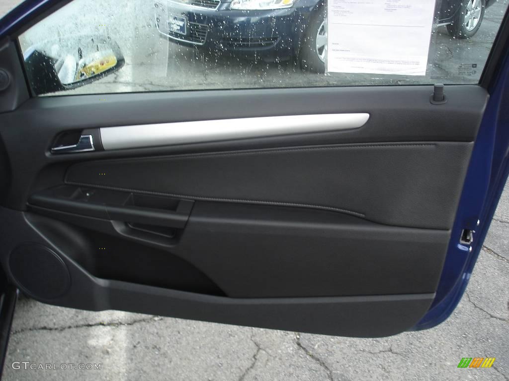 2008 Astra XR Coupe - Twilight Blue / Charcoal photo #18