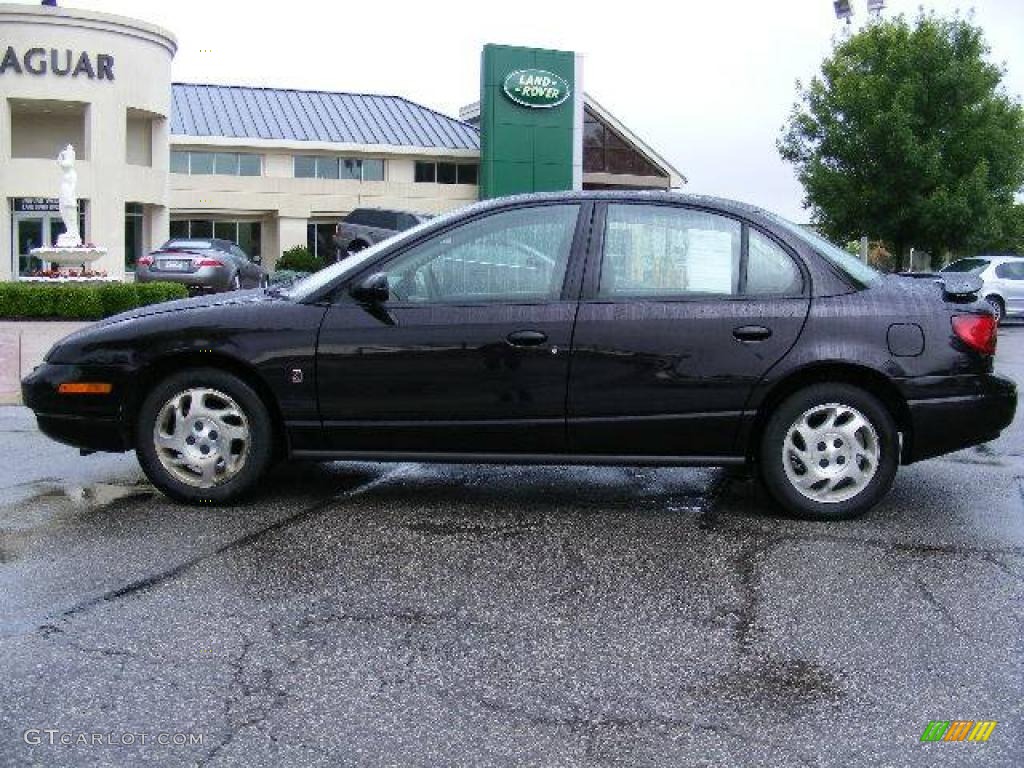 2000 S Series SL2 Sedan - Blackberry / Gray photo #2