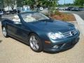 2007 Aegean Blue Metallic Mercedes-Benz SL 550 Roadster  photo #7