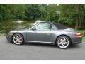 2008 Meteor Grey Metallic Porsche 911 Carrera S Cabriolet  photo #3