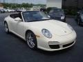 2009 Cream White Porsche 911 Carrera S Cabriolet  photo #4