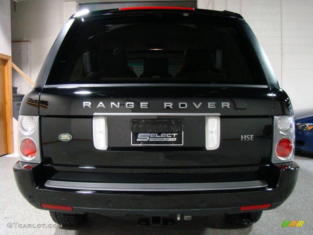 2006 Range Rover HSE - Java Black Pearl / Sand/Jet photo #5