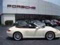 2009 Cream White Porsche 911 Carrera S Cabriolet  photo #6