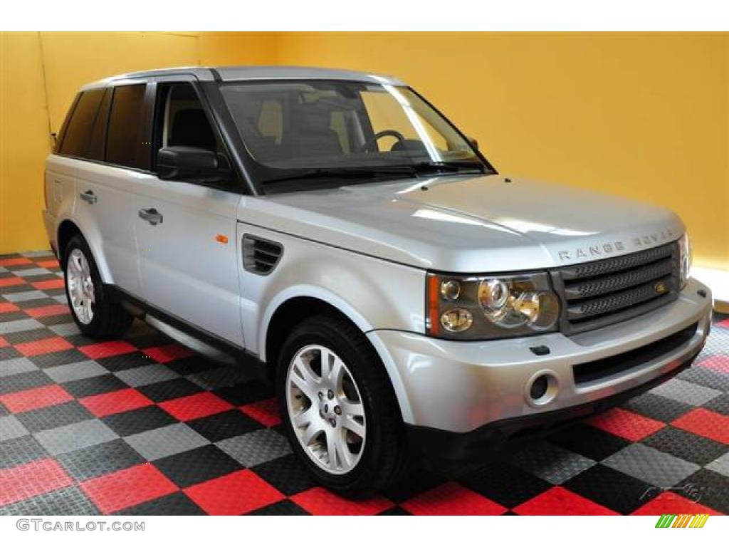 2006 Range Rover Sport HSE - Zambezi Silver Metallic / Ebony Black photo #1