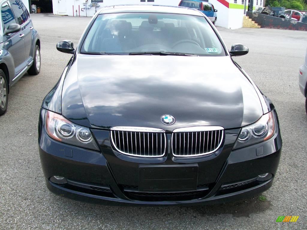 2006 3 Series 330xi Sedan - Jet Black / Black photo #8