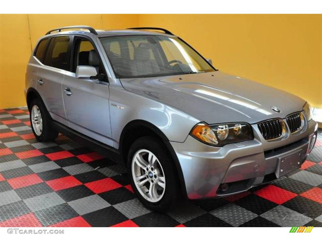 Blue Water Metallic BMW X3