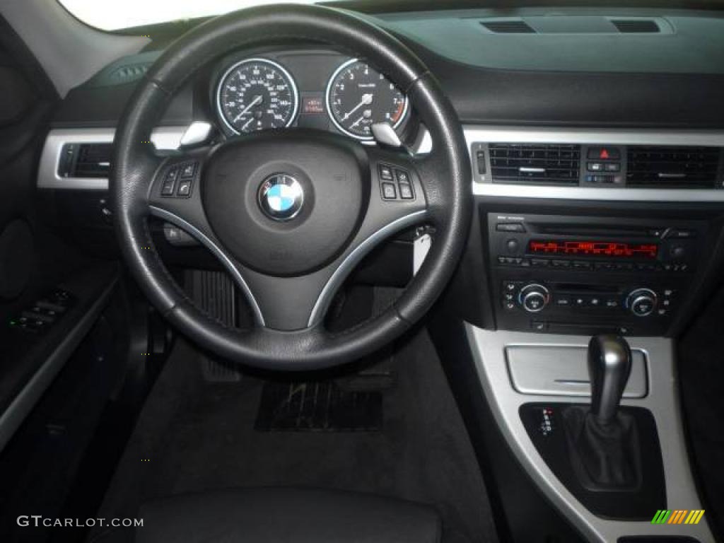 2007 3 Series 335i Sedan - Montego Blue Metallic / Black photo #8