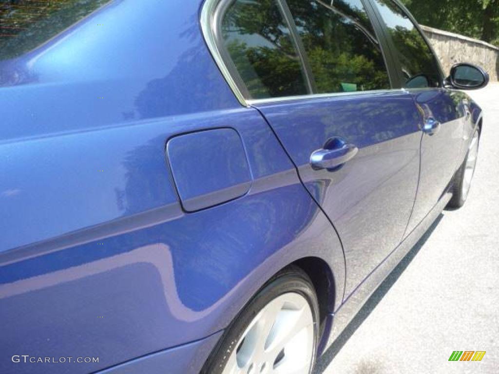 2007 3 Series 335i Sedan - Montego Blue Metallic / Black photo #18