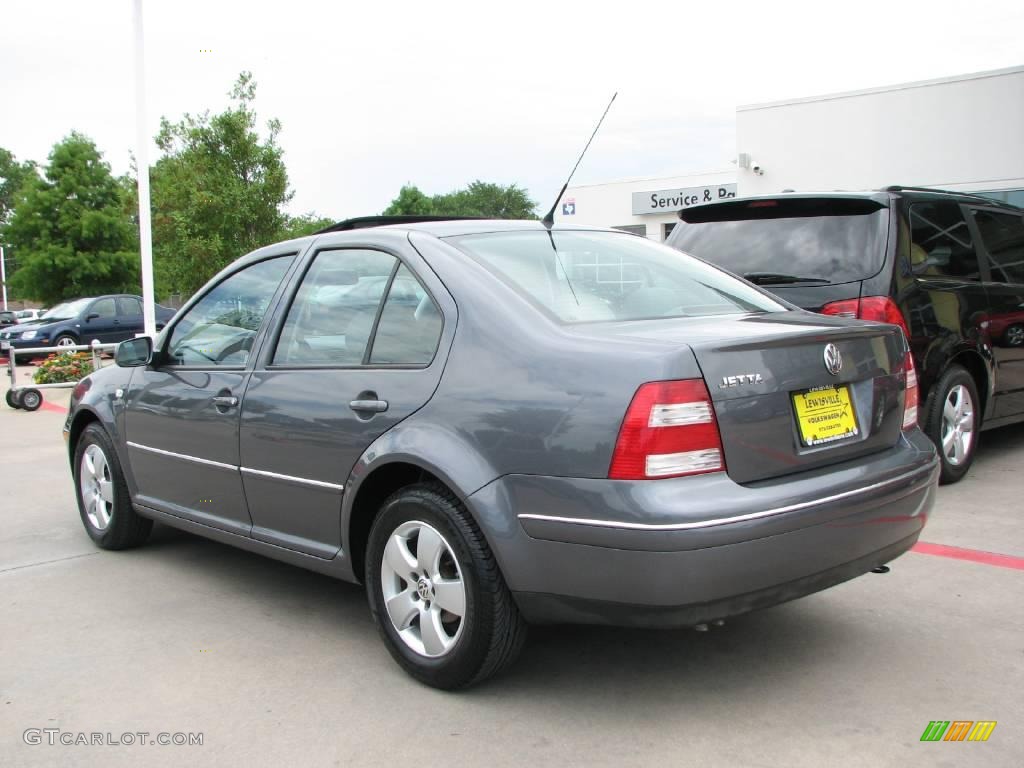 2005 Jetta GLS Sedan - Platinum Grey Metallic / Grey photo #3