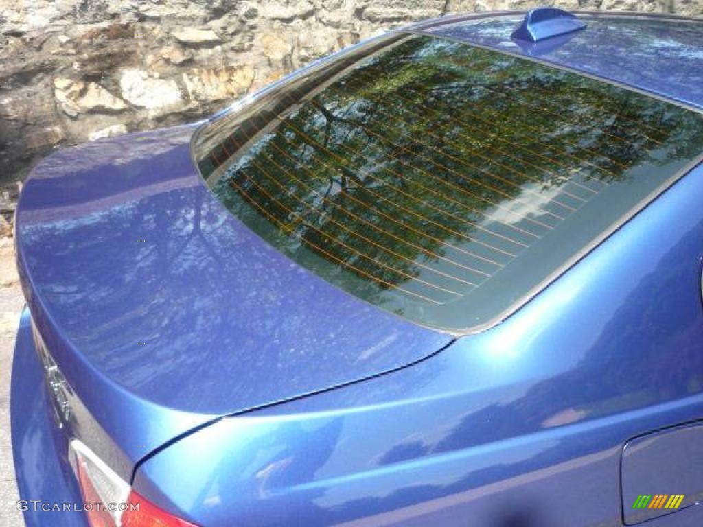 2007 3 Series 335i Sedan - Montego Blue Metallic / Black photo #25