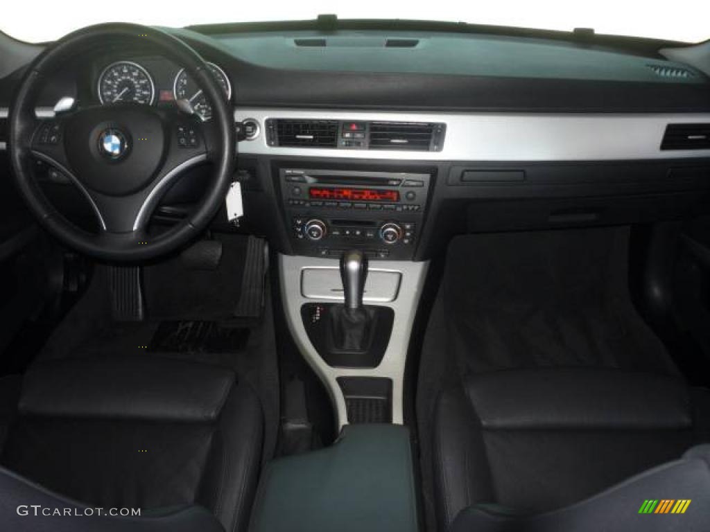 2007 3 Series 335i Sedan - Montego Blue Metallic / Black photo #31