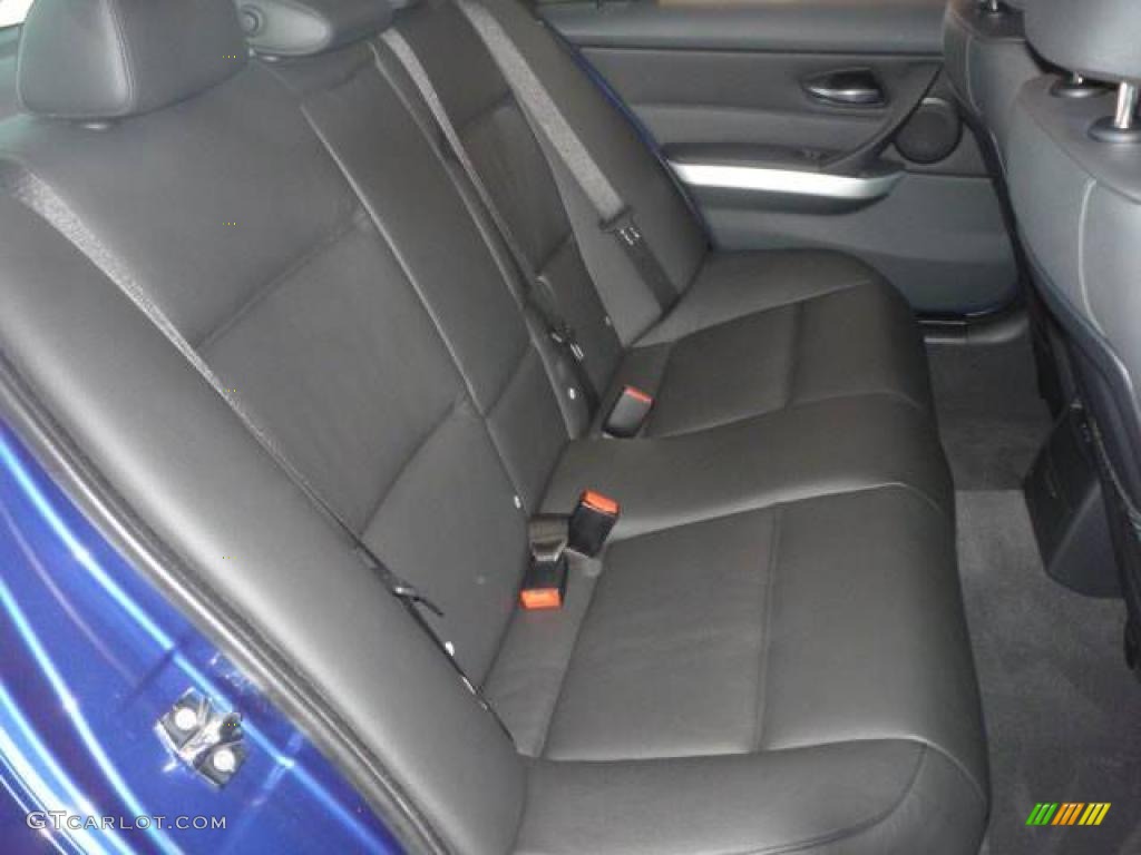 2007 3 Series 335i Sedan - Montego Blue Metallic / Black photo #36