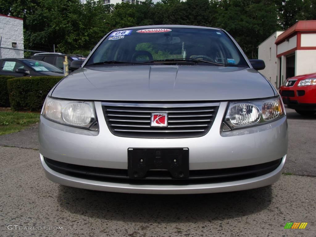 2006 ION 2 Sedan - Silver Nickel / Gray photo #2