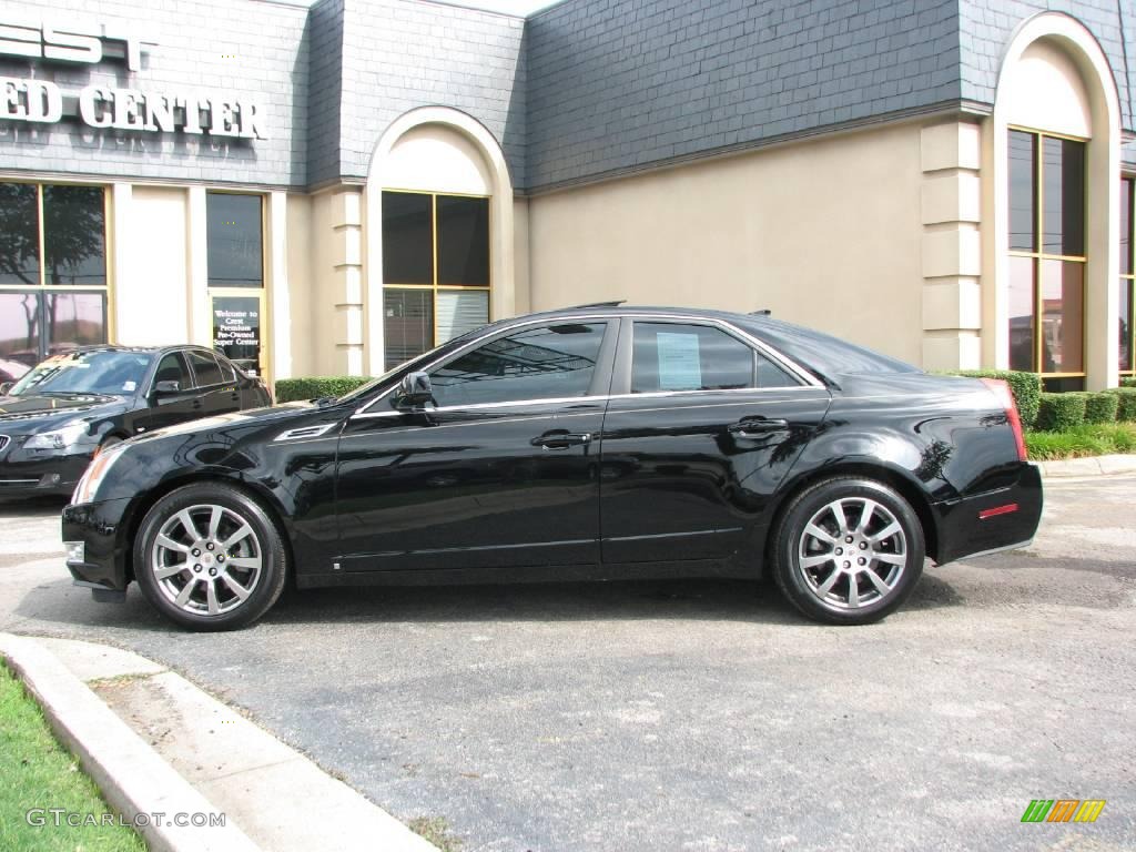 2009 CTS Sedan - Black Raven / Ebony photo #4