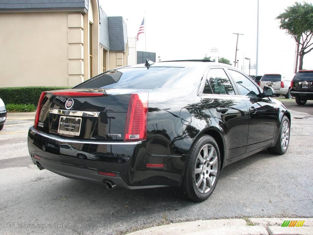 2009 CTS Sedan - Black Raven / Ebony photo #6