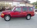 2006 Inferno Red Pearl Jeep Commander 4x4  photo #1