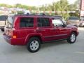 2006 Inferno Red Pearl Jeep Commander 4x4  photo #4