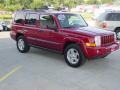 2006 Inferno Red Pearl Jeep Commander 4x4  photo #6