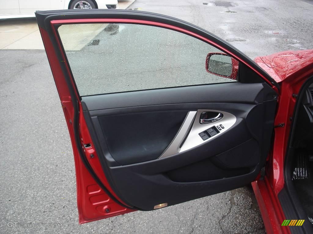 2008 Camry SE - Barcelona Red Metallic / Dark Charcoal photo #8