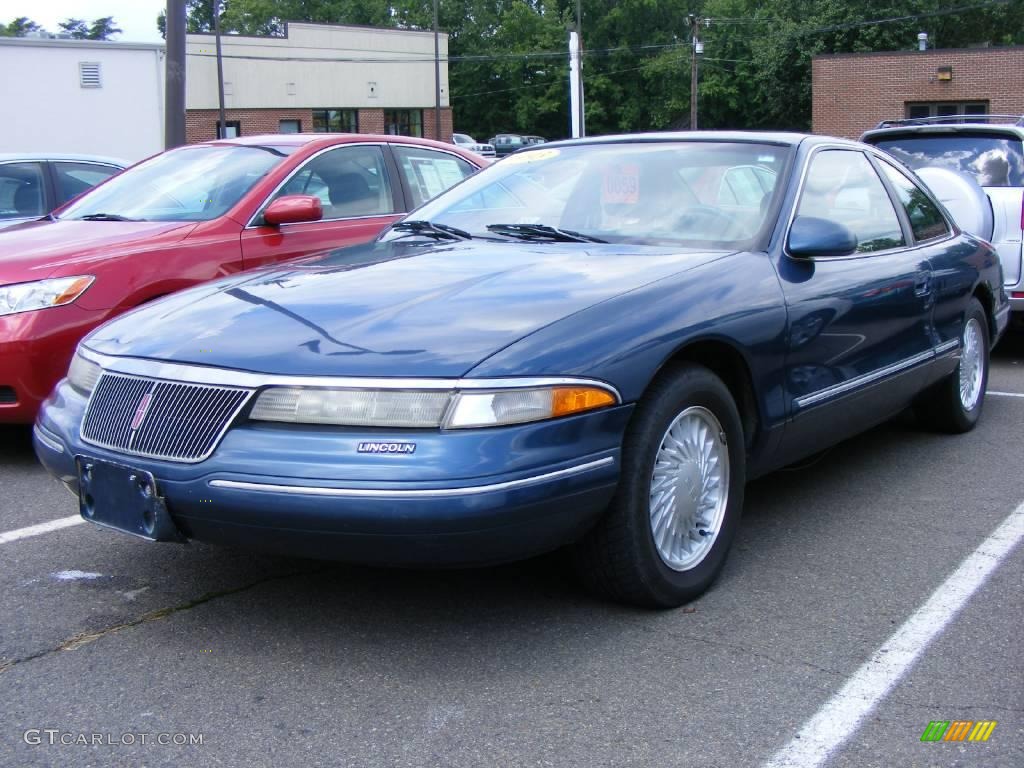 Deep Blue Metallic Lincoln Mark VIII