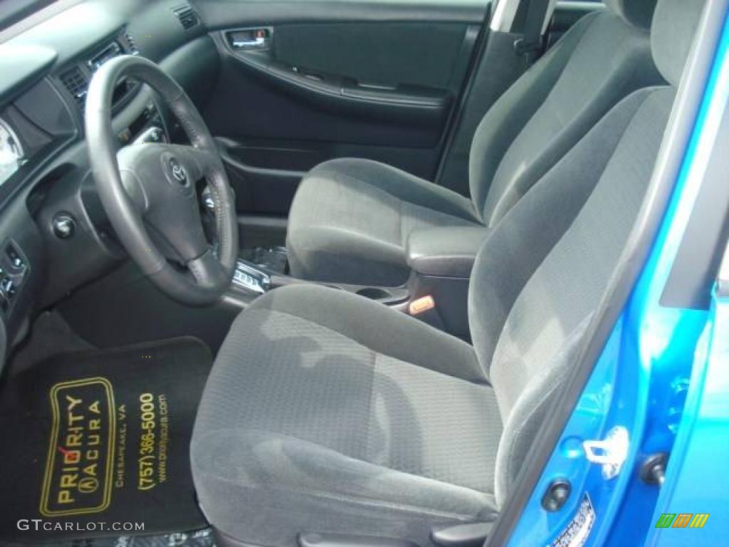 2007 Corolla S - Speedway Blue Metallic / Dark Charcoal photo #9