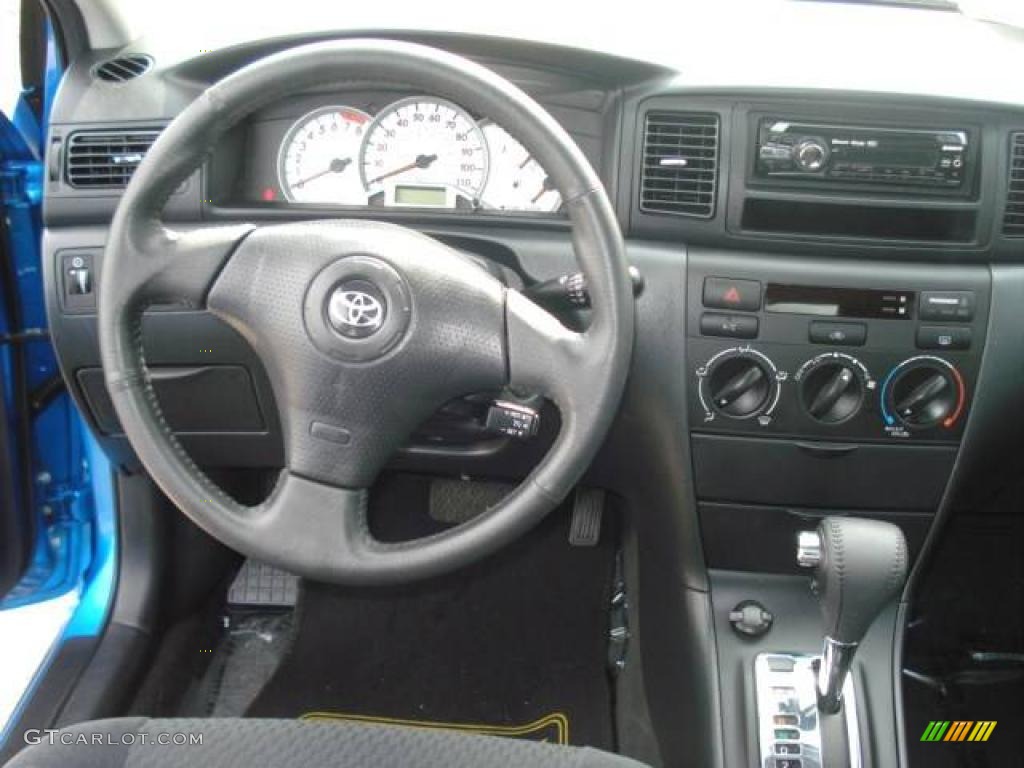 2007 Corolla S - Speedway Blue Metallic / Dark Charcoal photo #11