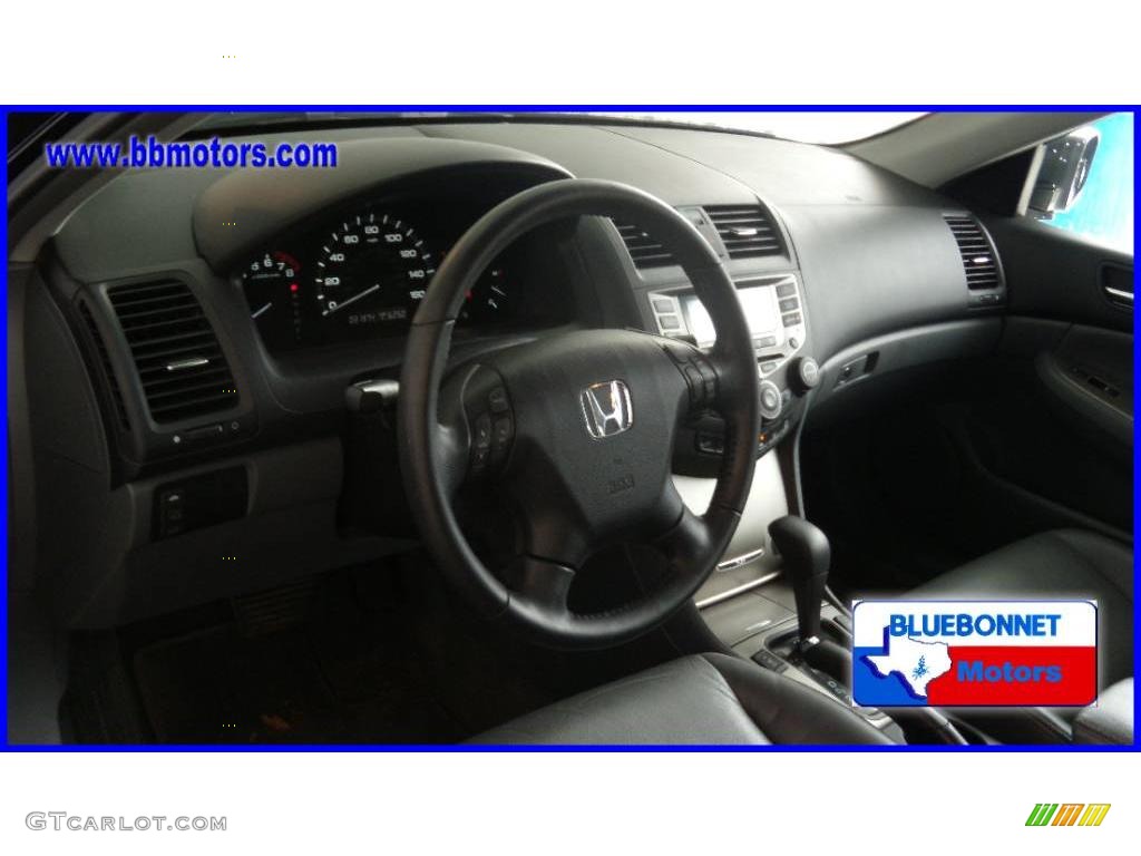 2006 Accord EX-L Sedan - Royal Blue Pearl / Black photo #5