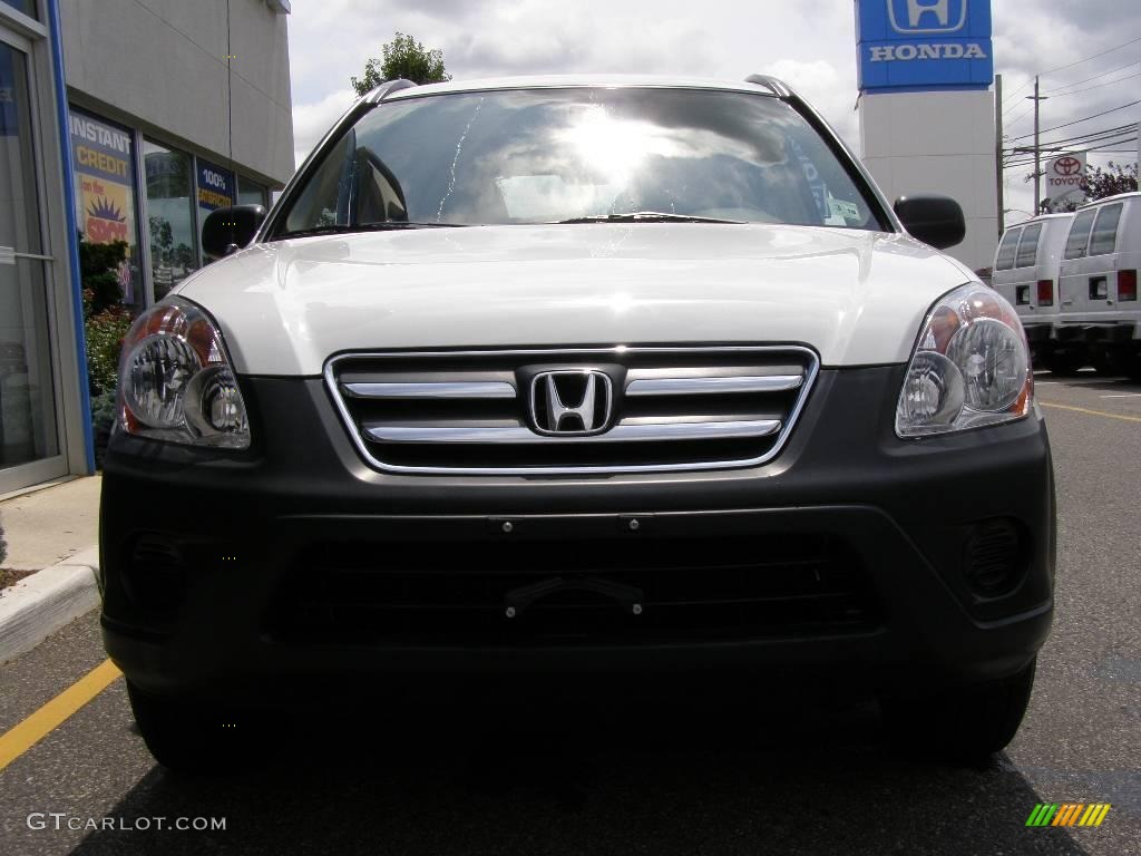 2006 CR-V LX 4WD - Taffeta White / Ivory photo #2