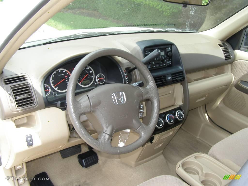 2006 CR-V LX 4WD - Taffeta White / Ivory photo #7