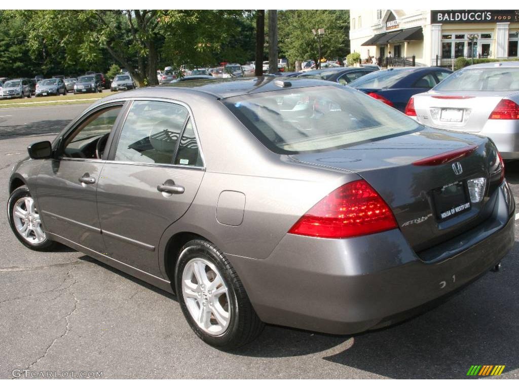 2007 Accord EX Sedan - Carbon Bronze Pearl / Ivory photo #8