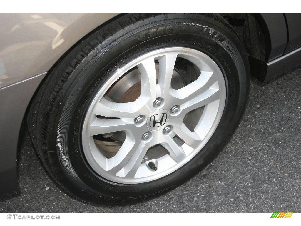 2007 Accord EX Sedan - Carbon Bronze Pearl / Ivory photo #19