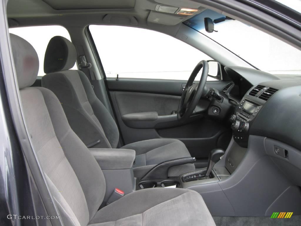 2007 Accord EX Sedan - Graphite Pearl / Gray photo #6