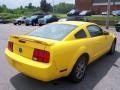 2005 Screaming Yellow Ford Mustang V6 Deluxe Coupe  photo #9