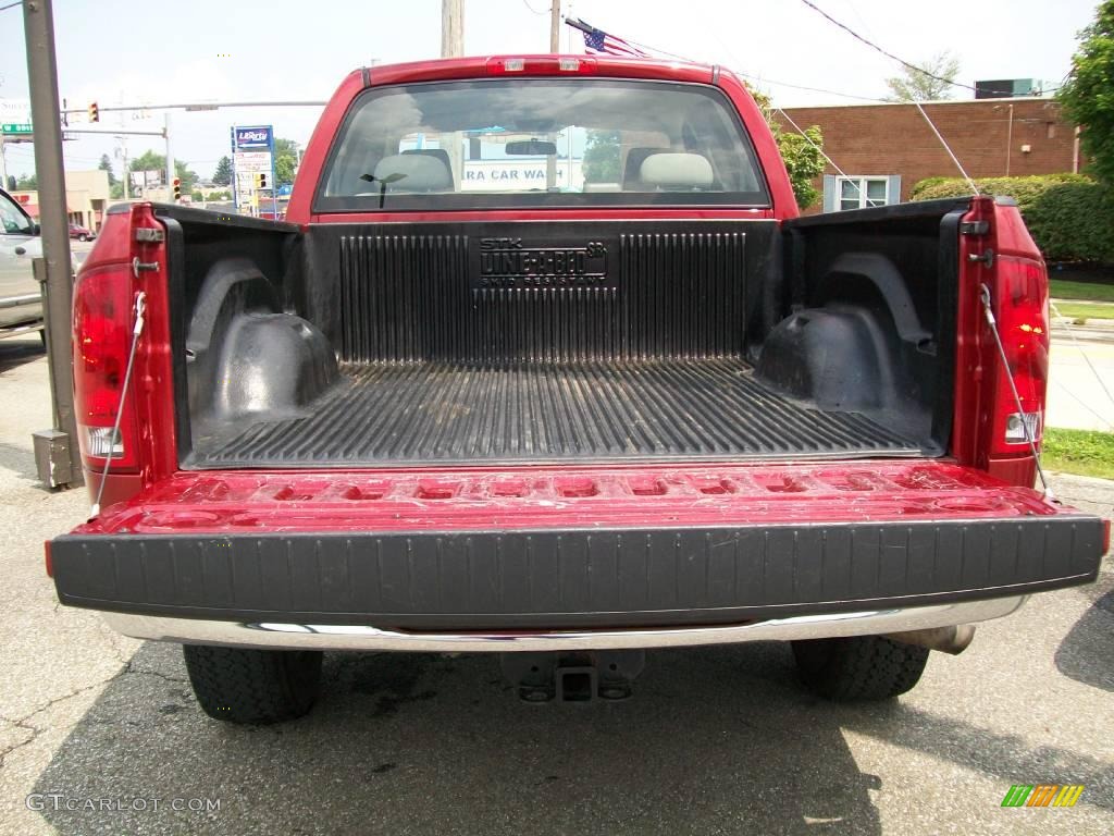 2006 Ram 1500 SLT Quad Cab 4x4 - Inferno Red Crystal Pearl / Medium Slate Gray photo #5