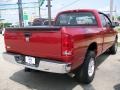 2006 Inferno Red Crystal Pearl Dodge Ram 1500 SLT Quad Cab 4x4  photo #7